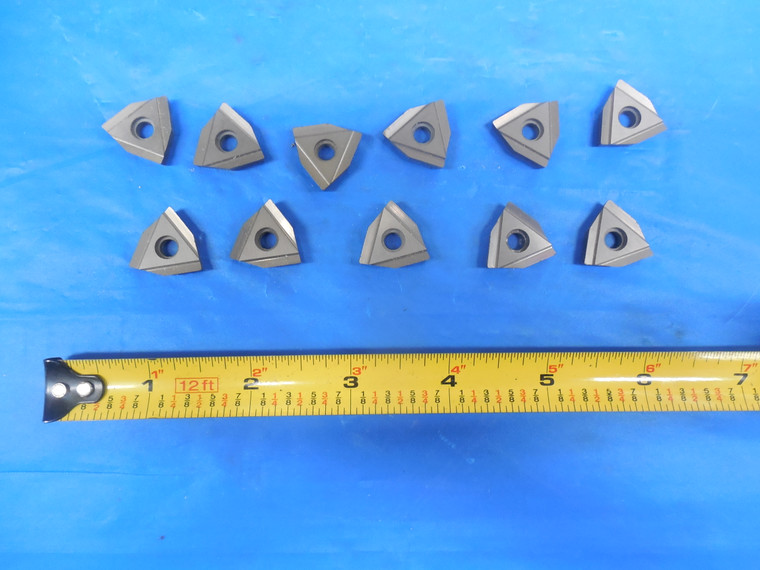 11 PCS NEW KOMET RB P2 CARBIDE INSERTS LEFT HAND L GRADE K10 W00 METALWORKING