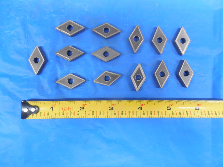 13PCS NEW DNMG 432C CARBIDE TURNING INSERTS 432 C GRADES TC30 370 & M X 333 TOOL
