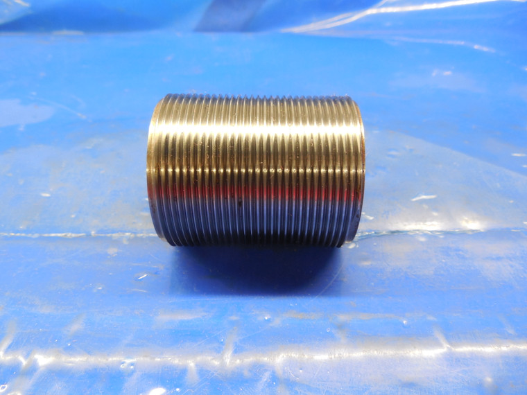 1.5670 16 UNS 3A SET THREAD PLUG GAGE 1.567 GO ONLY P.D. = 1.5256 QUALITY CHECK