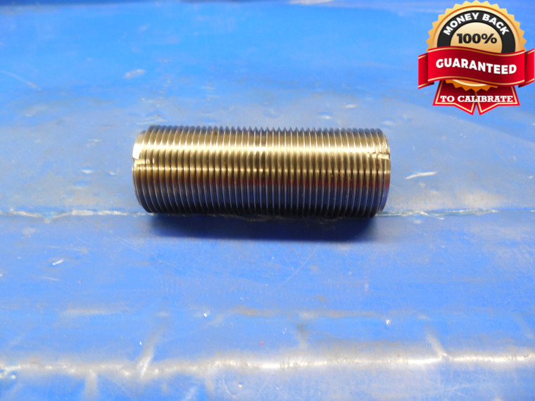 25/32 20 NS W THREAD PLUG GAGE .78125 .7812 GO ONLY P.D. = .7487 25/32-20