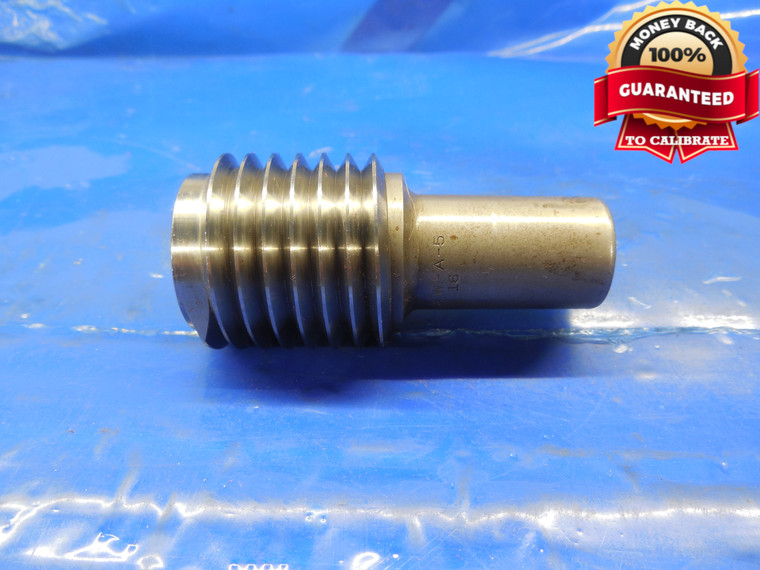 1 3/8 6 NC 4 THREAD PLUG GAGE 1.375 GO ONLY P.D. = 1.2640 1 3/8-6 1.3750 UNC