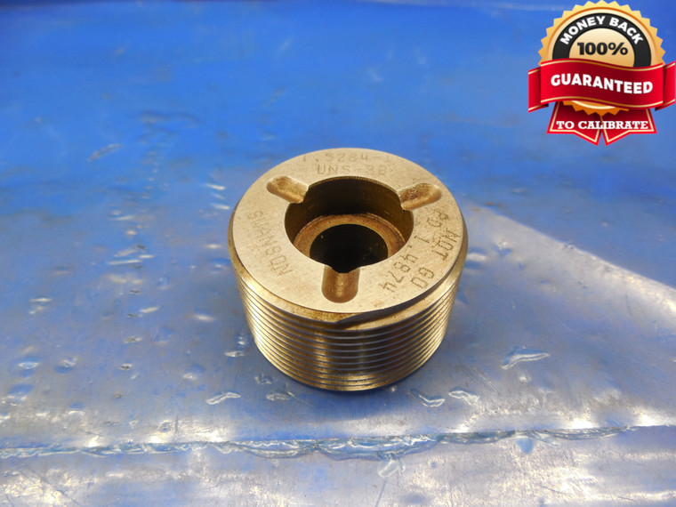 1.5284 14 UNS 3B THREAD PLUG GAGE  NO GO ONLY P.D. = 1.4874 NS-3B 1.5284-14