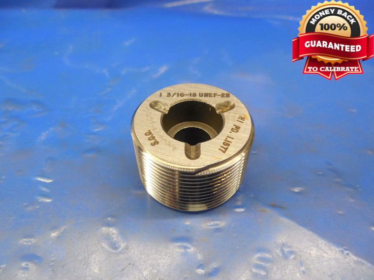 1 3/16 18 UNEF 2B THREAD PLUG GAGE 1.1875 GO ONLY P.D. = 1.1577 NEF-2B 3B 2 3