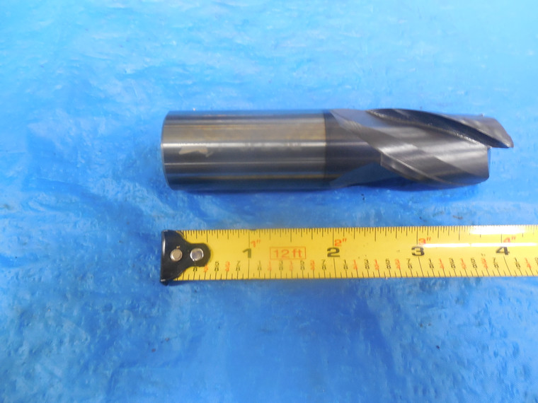 NYS TOOL CO. CARBIDE 1" DIAMETER 3 FLUTE END MILL 3FL-SQ 1.0 1.00 CNC MILLING