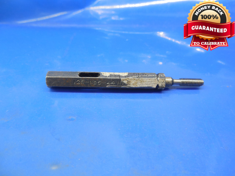5 44 NF 1 THREAD PLUG GAGE #5 .125 GO ONLY P.D. = .1093 5-44 .1250 UNF QUALITY