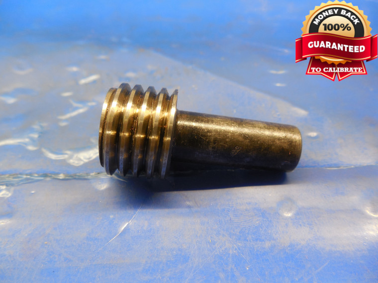 3/4 10 UNC 3B LEFT HAND THREAD PLUG GAGE .75 NO GO ONLY P.D. = .6907 L.H. LH NC