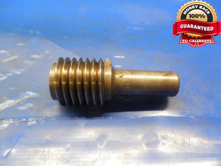 3/4 10 NC UNDERSIZE THREAD PLUG GAGE .75 GO ONLY P.D. = .6843 -.0007 SPECIAL