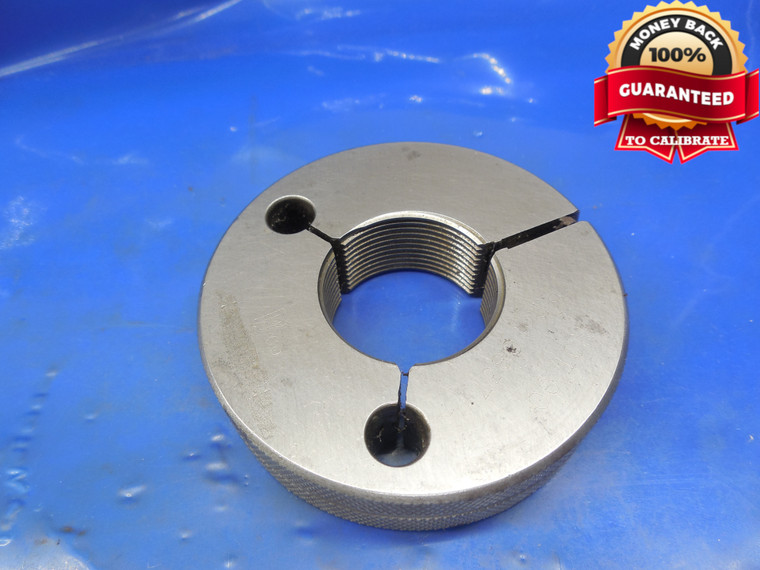 1 1/8 18 NEF 2 THREAD RING GAGE 1.125 NO GO ONLY P.D. = 1.0837 1 1/8-18 NEF-2