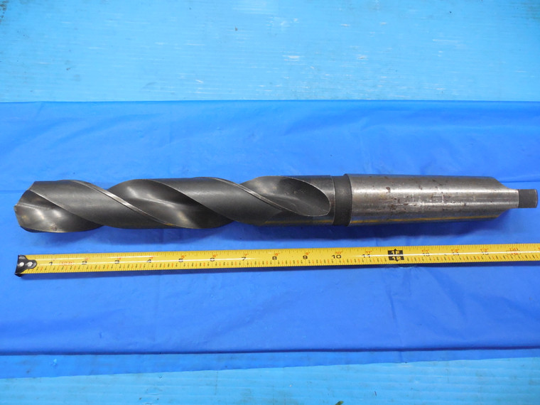 USA 1 11/16 diameter Morse #5 taper shank drill bit HSS sharp 1-11/16 1.6875 MT5
