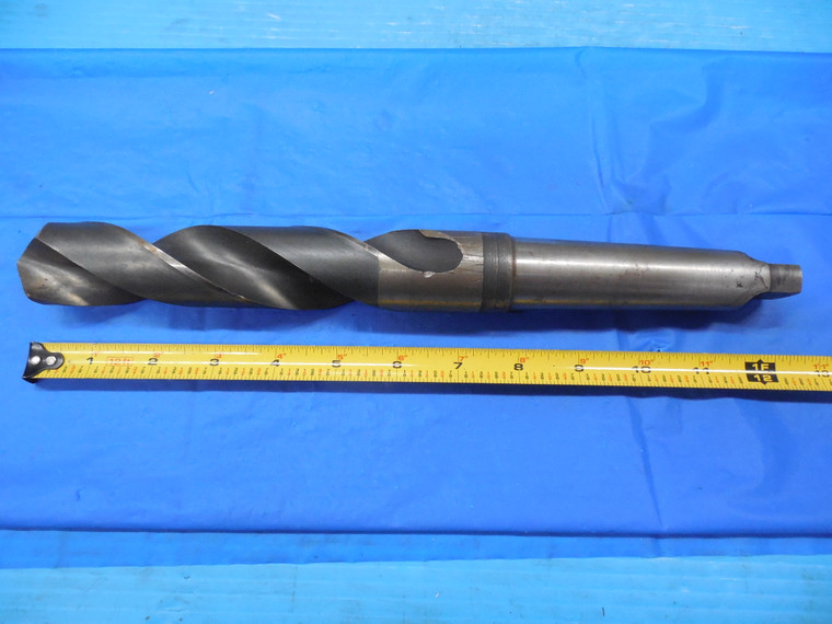USA 1 13/32 diameter Morse #4 taper shank drill bit HSS sharp 1-13/32 1.4062 MT 4