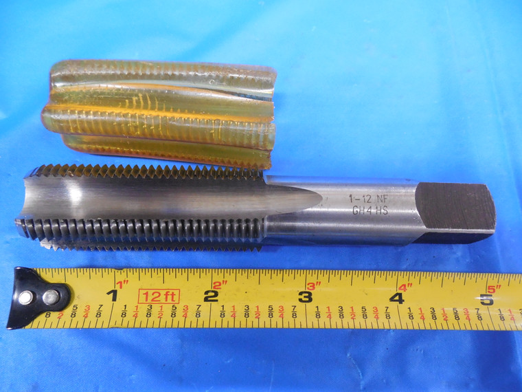 1" 12 NF GH 4 HS BOTTOMING TAP 4 FLUTE 1.0 - 12