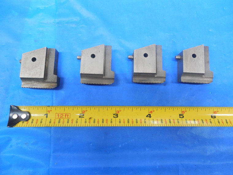 4 PCS LOT OF TRW 7/8 20 GEOMETRIC DIE HEAD CHASERS K STYLE 01, 02, 03, 04 7/8-20