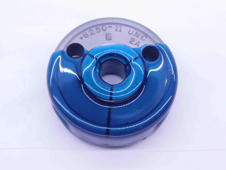 5/8 11 UNC 2A THREAD RING GAGE .625 .6250 GO ONLY P.D. = .5644 INSPECTION CHECK - CH2435BURL