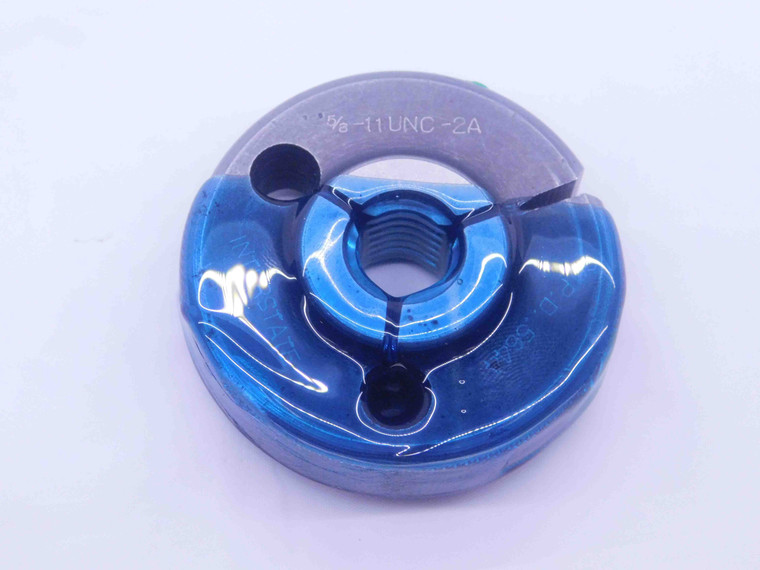 5/8 11 UNC 2A THREAD RING GAGE .625 .6250 GO ONLY P.D. = .5644 INSPECTION CHECK - CH2435BURL