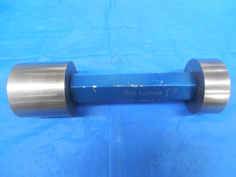 2.2430 & 2.2480 CLASS Z PIN PLUG GAGE GO NO GO UNDERSIZE 2 1/4 56.972 mm 2.250