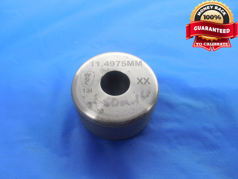 11.4975 CLASS XX MASTER PLAIN BORE RING GAGE 11.500 -.002 UNDERSIZE 11.5 11.498