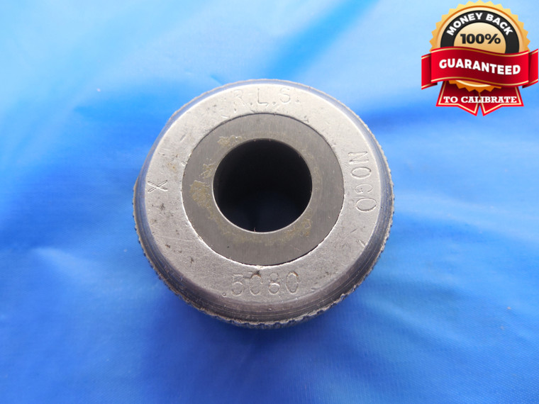 .5080 CLASS X CARBIDE PLAIN BORE RING GAGE .5000 +.0080 OVERSIZE 1/2 12.903 mm