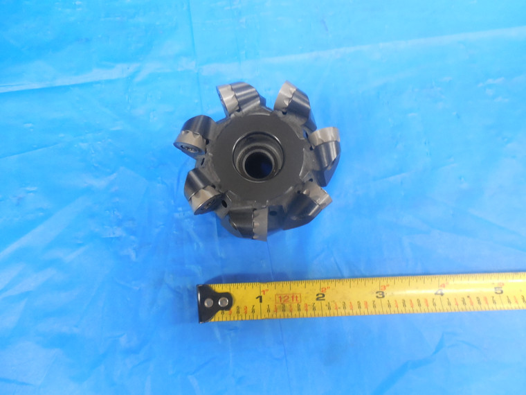 KENNAMETAL 63 mm DIA 22 mm PILOT X 10 mm KEY INDEXABLE FACE MILL 63A07RS90RP12