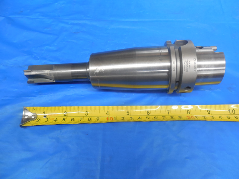 HSK63A 25 mm I.D. HYDRAULIC END MILL TOOL HOLDER T25/HSK-A63  W/ COOLING TUBE