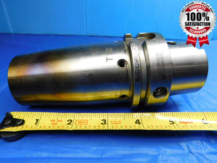 HSK63A 25 mm I.D. SHRINK FIT TOOL HOLDER HSK63AHPVTTHT25115M W/ COOLING TUBE