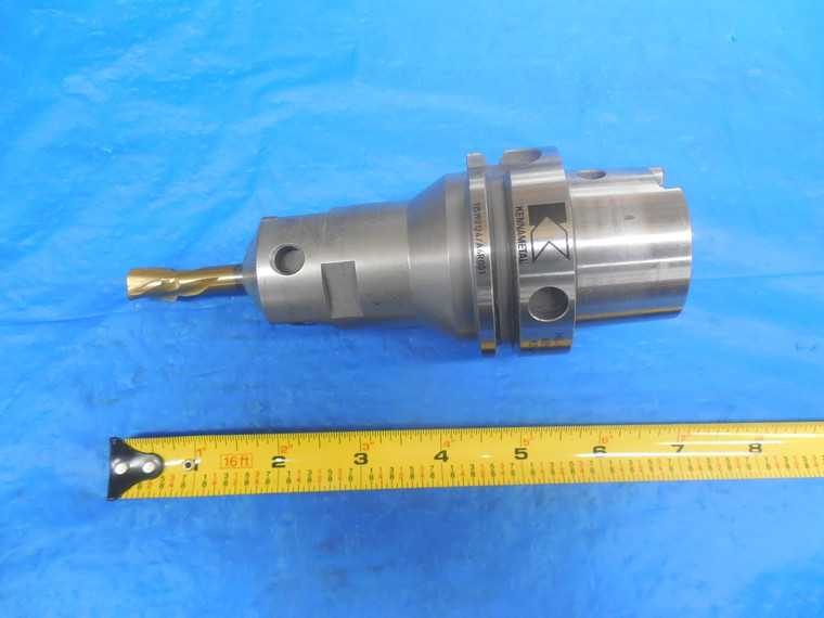 HSK63A 40 mm INTEGRAL CARBIDE TIPPED END MILL TOOL HOLDER HG-9C-5A971-A T30 HSK