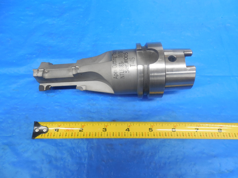 HSK63A 36 mm INTEGRAL CARBIDE TIPPED END MILL TOOL HOLDER 036.20/034.74/R4 HSK