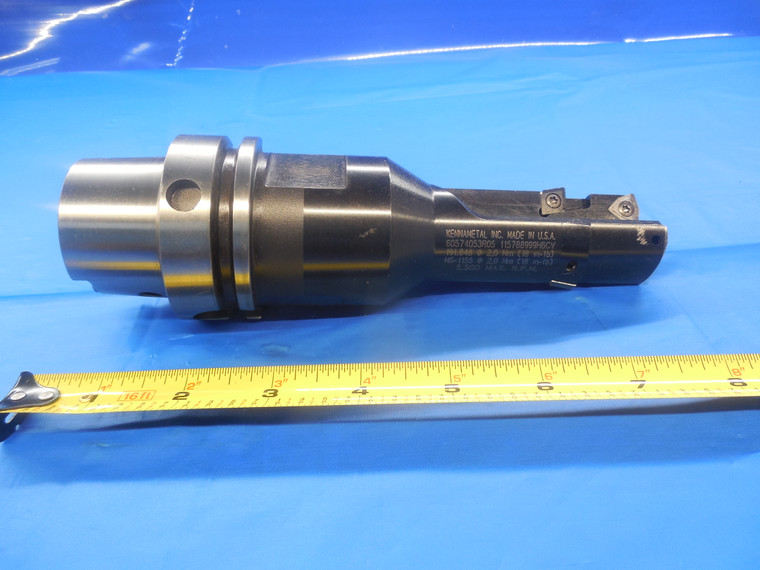 KENNAMETAL HSK63A INTEGRAL INDEXABLE INSERT DRILL TOOL HOLDER 1761655R01