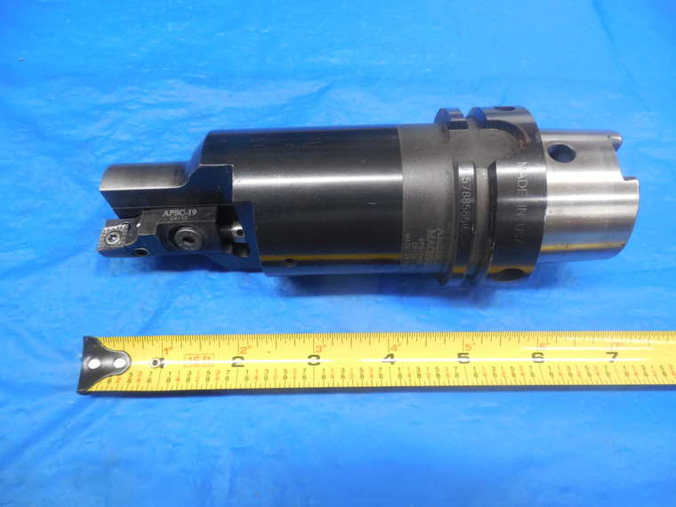 ERICKSON HSK63A 34 mm INTEGRAL BORING TOOL HOLDER HSK63ABB115150M FACE MILL