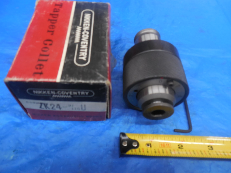 New NIKKEN ZK24 9/16 U Tap Tapper Collet ADAPTER TENSION COMPRESSION CNC MILL