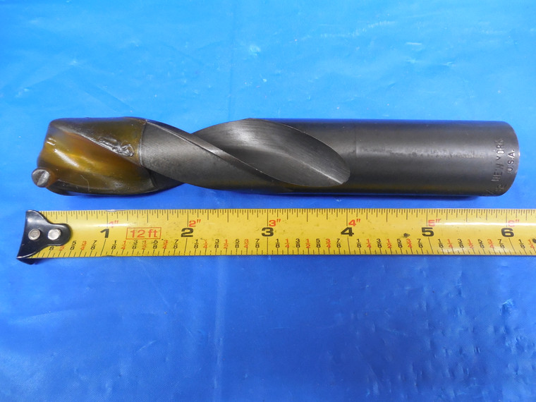 31/32" DIAMETER SCREW MACHINE LENGTH DRILL BIT HSS USA MADE 31/32" SHANK DIA.