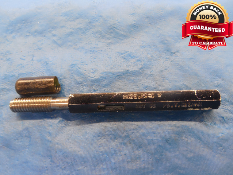 M8 X 1.25 6g METRIC PREPLATE SET THREAD PLUG GAGE 8.0 NO GO ONLY P.D. = 7.011