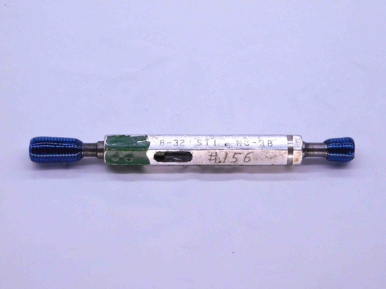 8 32 UNC 3B STI HELICOIL THREAD PLUG GAGE #8 .164 GO NO GO PD'S = .1843 & .1862 - DW1972FC