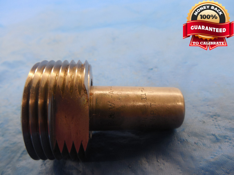 1" 11 1/2 ANPT L1 3 STEP PIPE THREAD PLUG GAGE 1.0 1"-11 1/2 QUALITY AEROSPACE