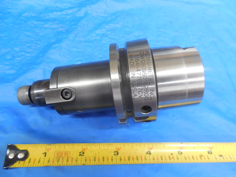 KENNAMETAL HSK63A 22 mm PILOT 10 mm KEY SHELL / FACE MILL HOLDER DWG60950162R00