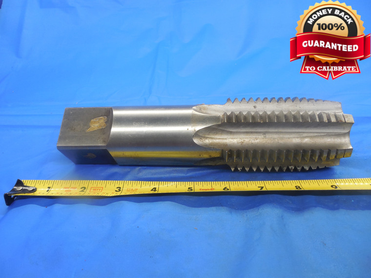 R & N 2 1/4 4 1/2 NC HSS PLUG TAP 6 STRAIGHT FLUTE 2.25 2 1/4"-4 1/2 TOOLING