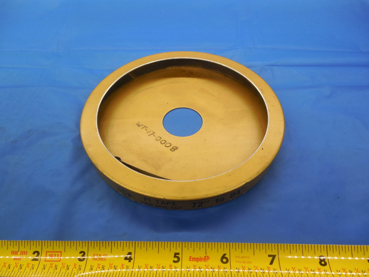 72" TO 84" DIAMETER RANGE PERIPHERY PI TAPE LARGE MICROMETER ALT 72-84 PT