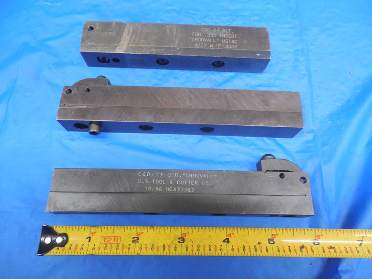 3pcs GROOVALL LATHE TURNING TOOL HOLDERS   C60-13  C80-24