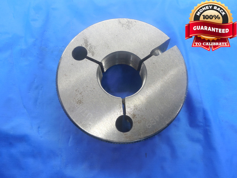 1 3/16 20 UN 2A LEFT HAND THREAD RING GAGE 1.1875 NO GO ONLY P.D. = 1.1489 L.H. - DW3694BU
