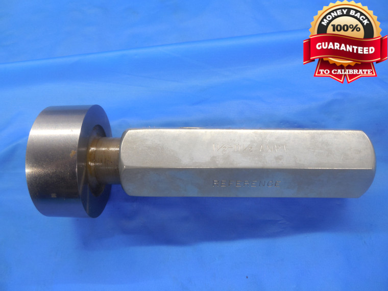 1 1/2 11 1/2 ANPT REFERENCE SET PIPE THREAD PLUG GAGE 1.5 FOR 6-STEP RING NPT - DW8176RDRL