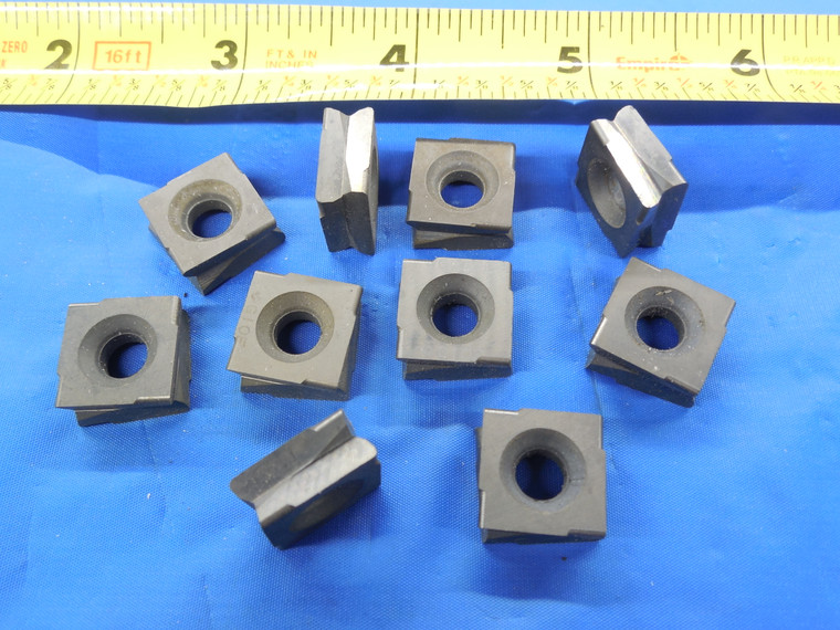 10PCS NEW CARMET WGG 52L CARBIDE INSERTS GRADE O G10E WGG52L 1/4 THICK CNC LATHE