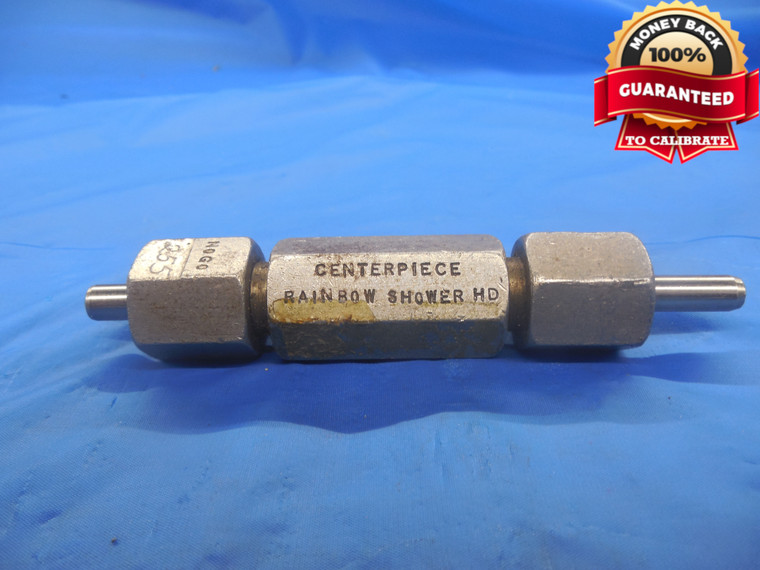.2480 & .2550 PIN PLUG GAGE GO NO GO .2500 -.0020 UNDERSIZE 1/4 6.299 .248 .255