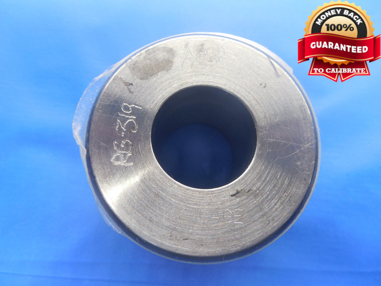 .7730 CLASS Z MASTER PLAIN BORE RING GAGE .7813 -.0083 UNDERSIZE 25/32 19.634 mm