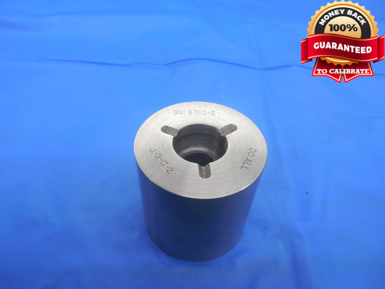 1.8750 CLASS Z PIN PLUG GAGE ONSIZE 1 7/8 47.625 mm 1.875" TRILOCK MEMBER