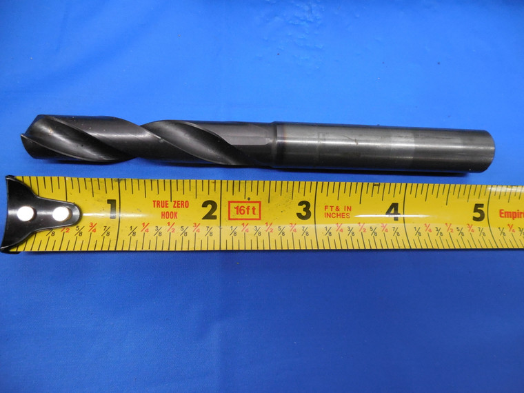 SUMITOMO 4844MHV 31/64 DIAMETER SOLID CARBIDE COOLANT THRU DRILL BIT 33/64 SHANK