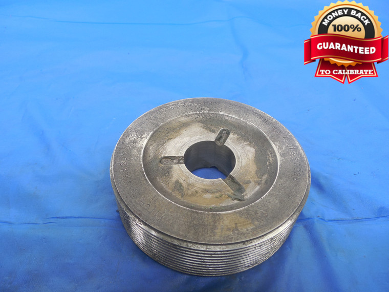 3 3/8 12 2B THREAD PLUG GAGE 3.375 NO GO ONLY P.D. = 3.3293 3 3/8"-12 INSPECTION - DW5588BU