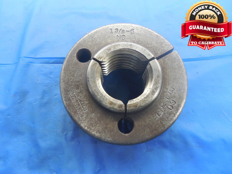 1 3/8 6 NC THREAD RING GAGE 1.375 GO ONLY P.D. = 1.2667 1 3/8"-6 UNC-3A - DW5600BU