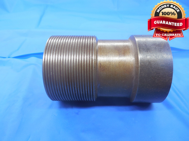 2 1/4 14 SHOPMADE THREAD PLUG GAGE 2.25 NO GO ONLY P.D. = 2.211 INSPECTION TOOL - DW5850BU