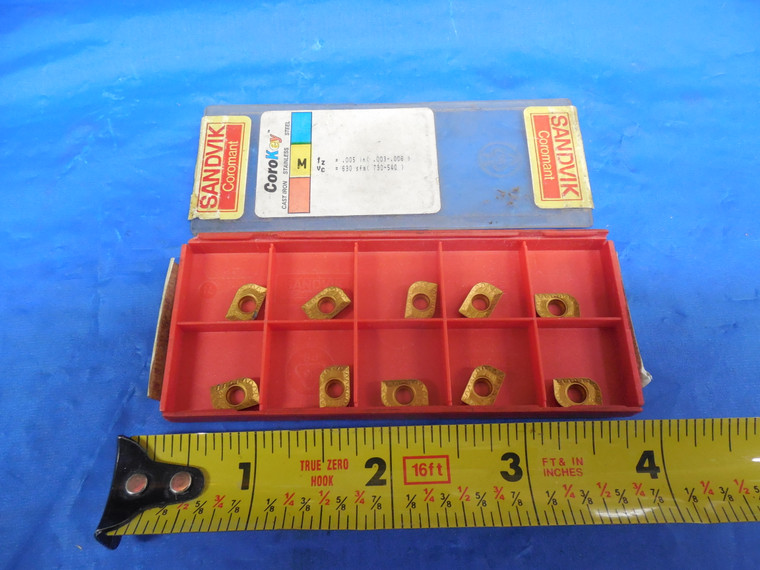 10pcs NEW SANDVIK R215.44-09 02 31M-WL P45 (M35) CARBIDE INSERT