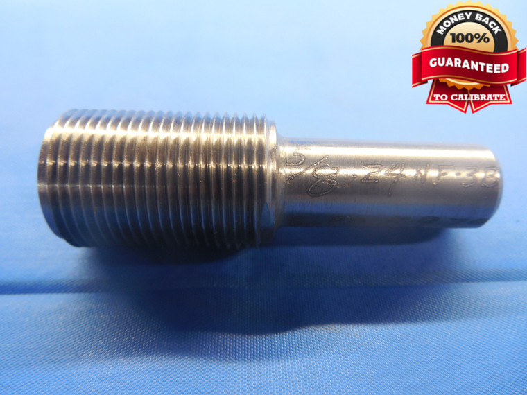 5/8 24 NF 3B THREAD PLUG GAGE .625 GO ONLY P.D. = .5979 UNF-3B 5/8"-24 CHECK - DW6096BU