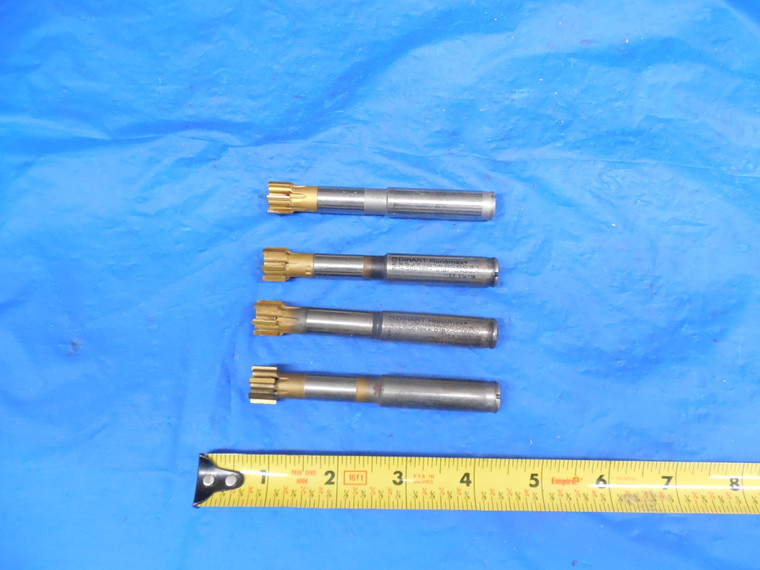 LOT OF KOMET DIHART MONOMAX  COOLANT THRU REAMERS & SHAFTS ARBORS TiN COATED